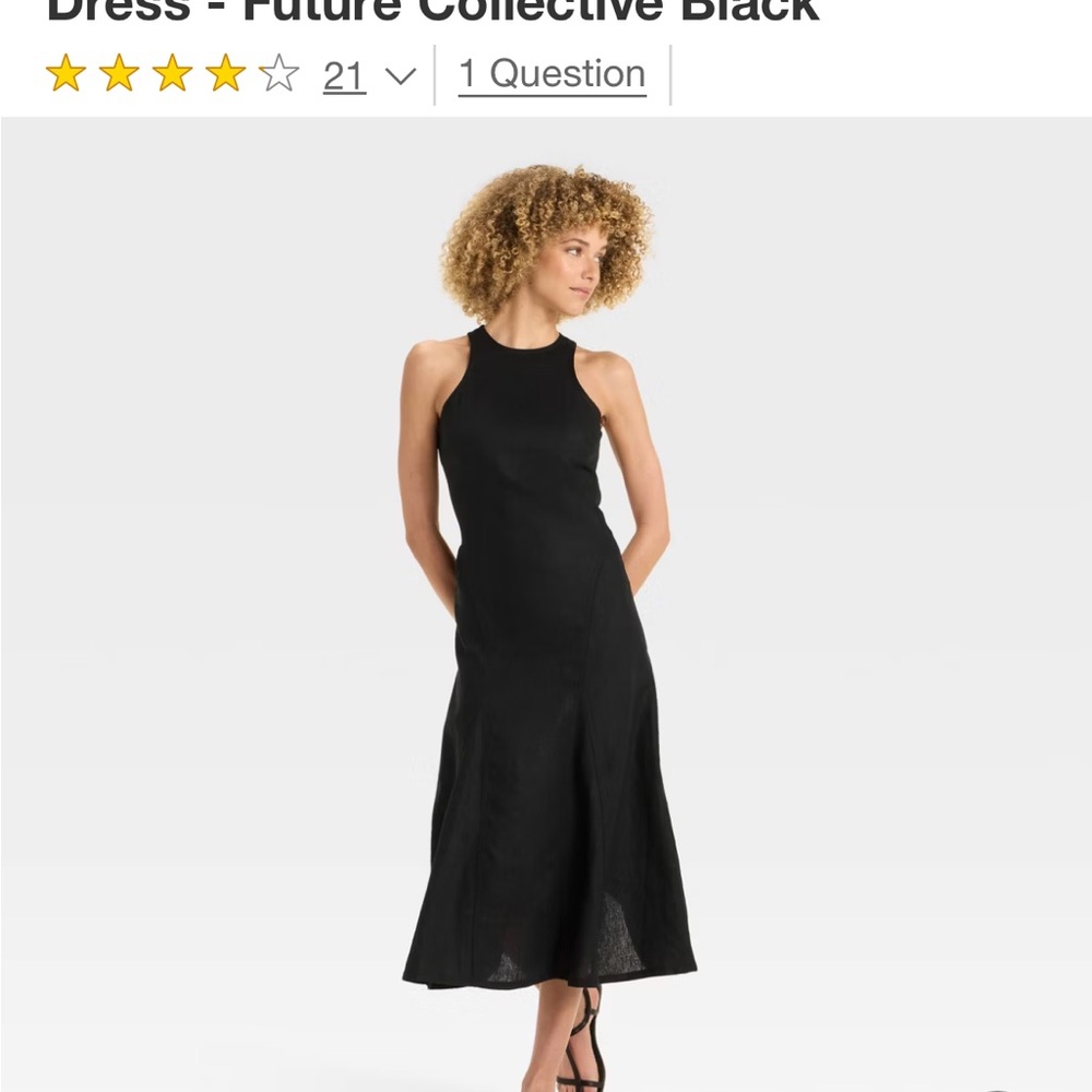 Black Midi Dress